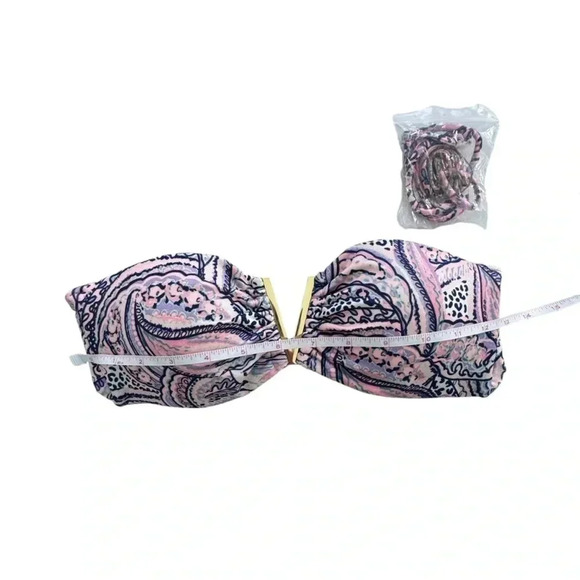 Victoria Secret Swimwear Pink Purple Bombshell Removable Straps, Swim Bikini Top - Picture 3 of 9